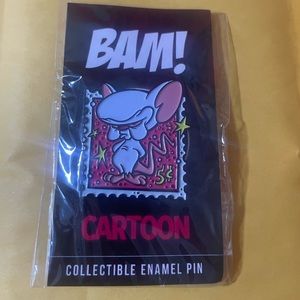 BAM! Exclusive Cartoon The Brain Pin